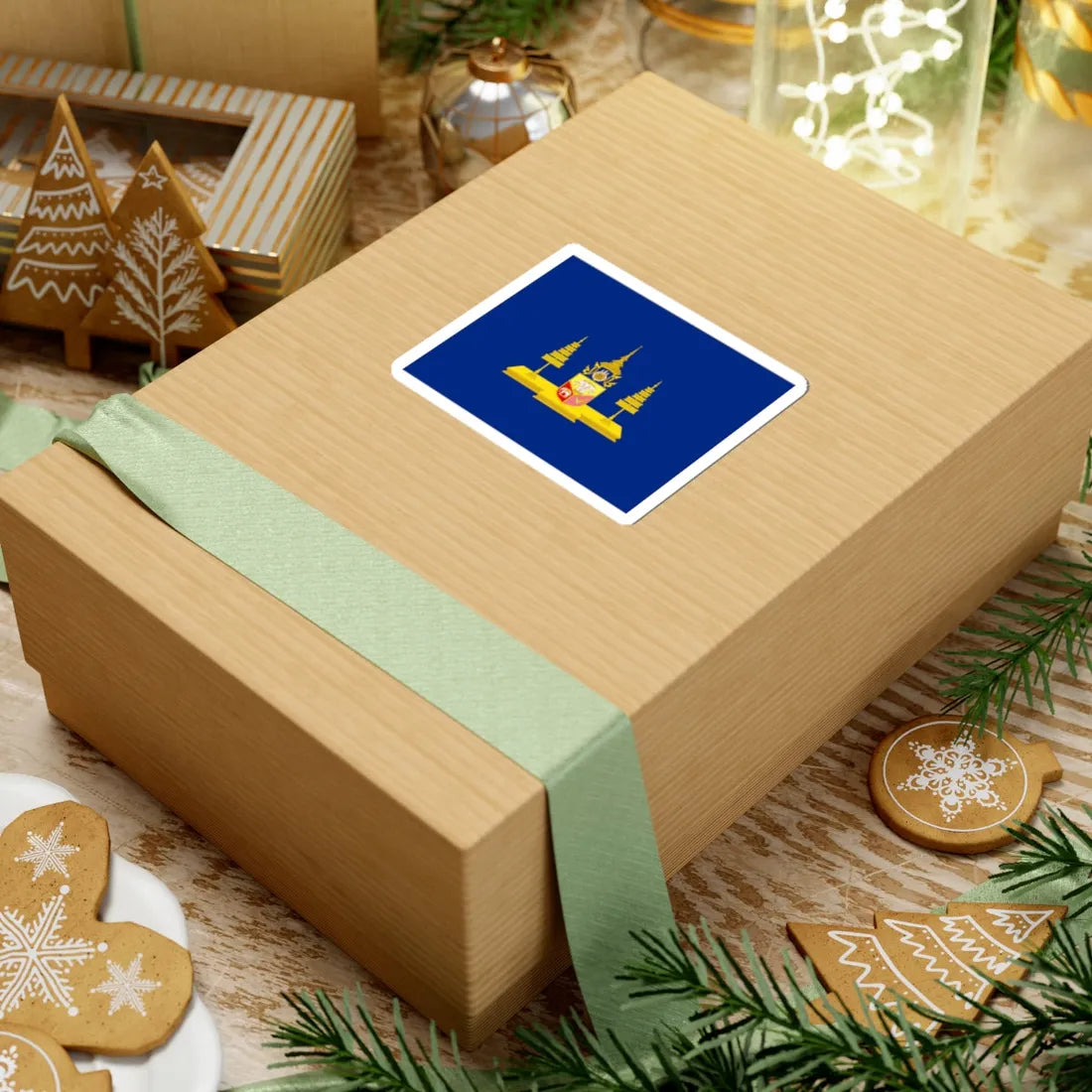 Standard of the Crown Prince of Siam (Thailand) STICKER Vinyl Kiss-Cut Decal - The Sticker Space