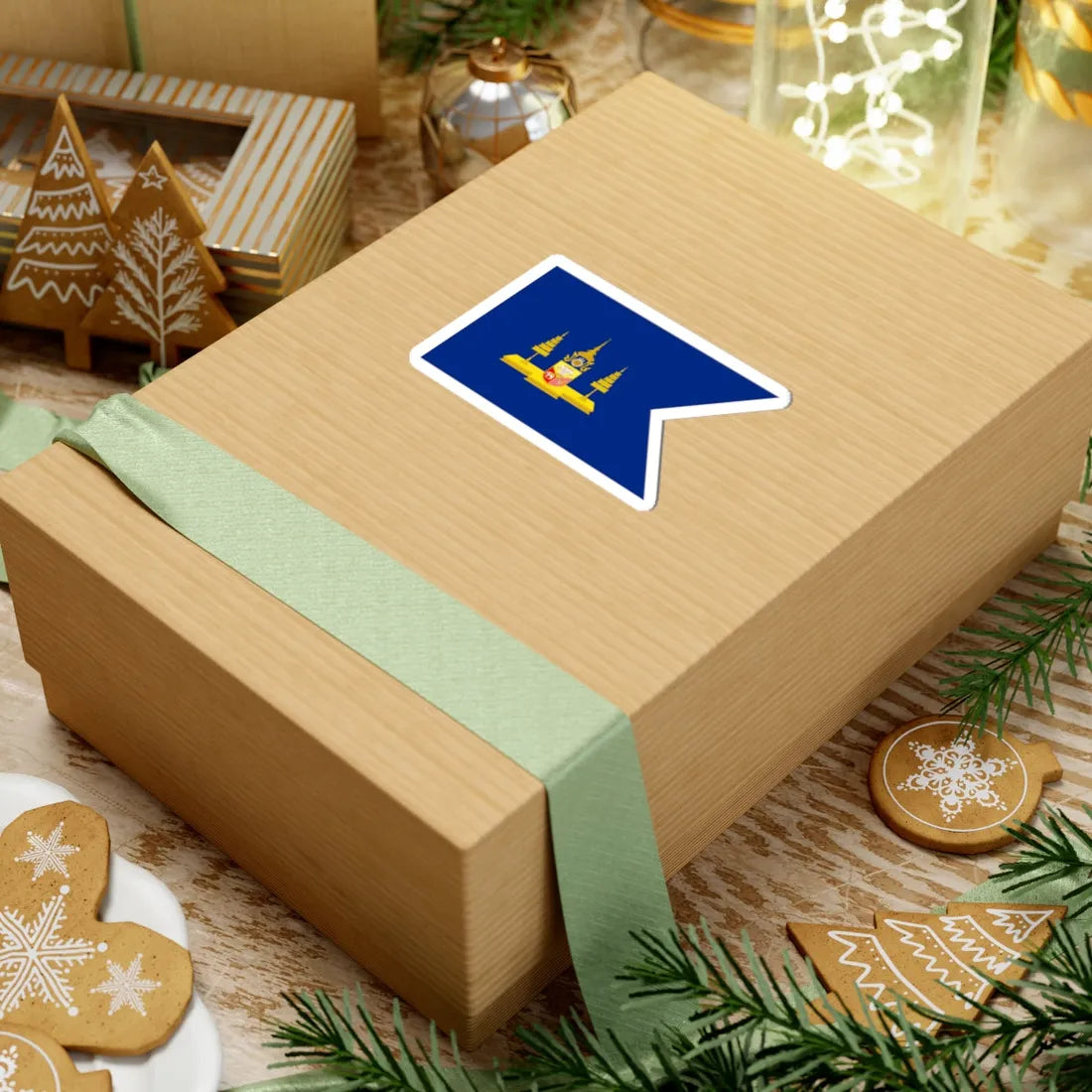 Standard of the Crown Princess of Siam (Thailand) STICKER Vinyl Kiss-Cut Decal - The Sticker Space