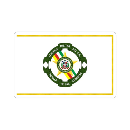 Standard of the Dominican Army Military Academy STICKER Vinyl Die-Cut Decal 4 Inch - The Sticker Space