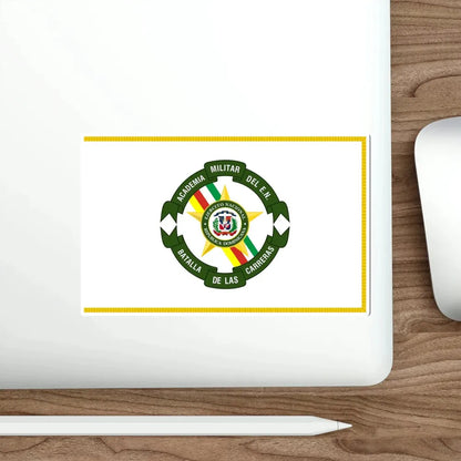 Standard of the Dominican Army Military Academy STICKER Vinyl Die-Cut Decal - The Sticker Space