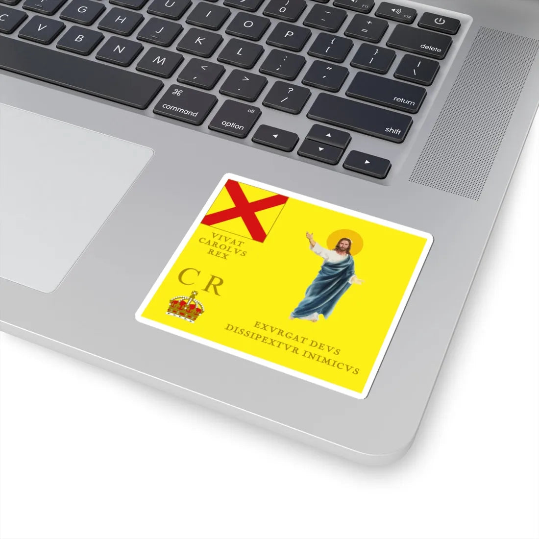 Standard of the Irish Brigade 1644-45 (Ireland) STICKER Vinyl Kiss-Cut Decal - The Sticker Space