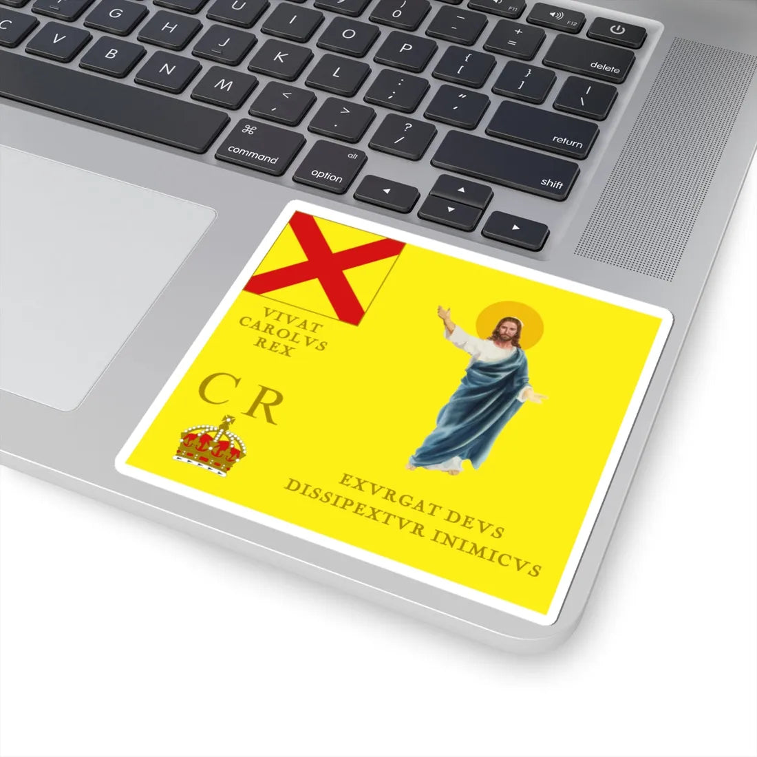 Standard of the Irish Brigade 1644-45 (Ireland) STICKER Vinyl Kiss-Cut Decal - The Sticker Space