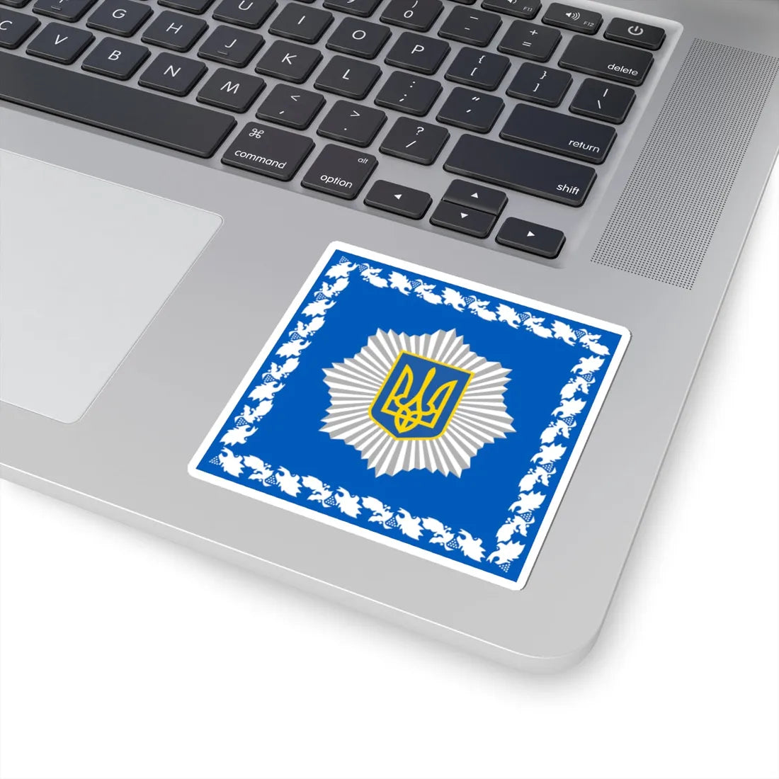 Standard of the Minister of Internal Affairs of Ukraine (Ukraine) STICKER Vinyl Kiss-Cut Decal - The Sticker Space