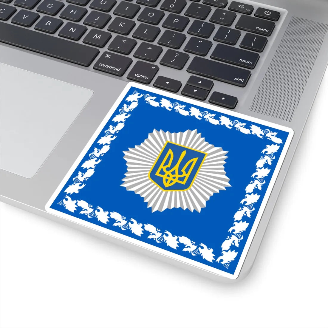 Standard of the Minister of Internal Affairs of Ukraine (Ukraine) STICKER Vinyl Kiss-Cut Decal - The Sticker Space