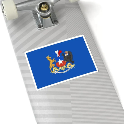 Standard of the Minister of National Defense of Chile (Chile) STICKER Vinyl Kiss-Cut Decal - The Sticker Space
