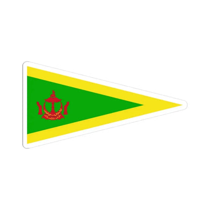 Standard of the Pehin Sanggamara Asgar Diraja (Brunei) STICKER Vinyl Kiss-Cut Decal 3 Inch White - The Sticker Space