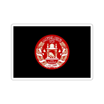 Standard of the President of Afghanistan 2004 to 2013 STICKER Vinyl Die-Cut Decal-4 Inch-The Sticker Space