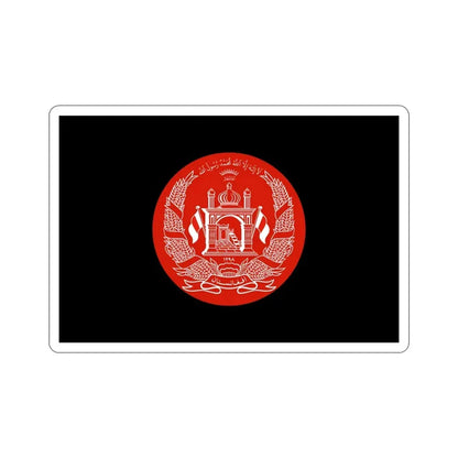 Standard of the President of Afghanistan STICKER Vinyl Die-Cut Decal 4 Inch - The Sticker Space