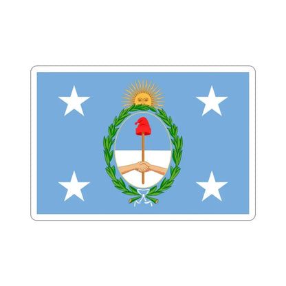 Standard of the President of Argentina Afloat STICKER Vinyl Die-Cut Decal 2 Inch - The Sticker Space