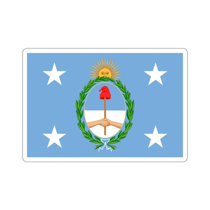 Standard of the President of Argentina Afloat STICKER Vinyl Die-Cut Decal 2 Inch - The Sticker Space