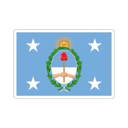 Standard of the President of Argentina Afloat STICKER Vinyl Die-Cut Decal-3 Inch-The Sticker Space