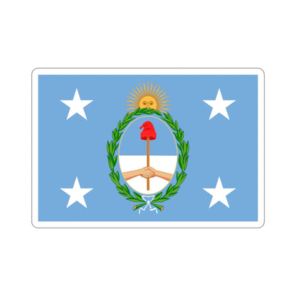 Standard of the President of Argentina Afloat STICKER Vinyl Die-Cut Decal-4 Inch-The Sticker Space