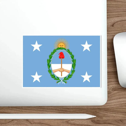 Standard of the President of Argentina Afloat STICKER Vinyl Die-Cut Decal - The Sticker Space