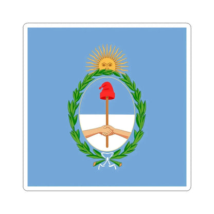 Standard of the President of Argentina until 1904 (Argentina) STICKER Vinyl Kiss-Cut Decal 6 Inch White - The Sticker Space