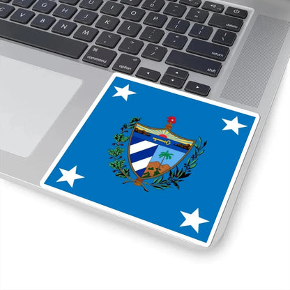 Standard of the President of Cuba 1909-1929 (Cuba) STICKER Vinyl Kiss-Cut Decal - The Sticker Space