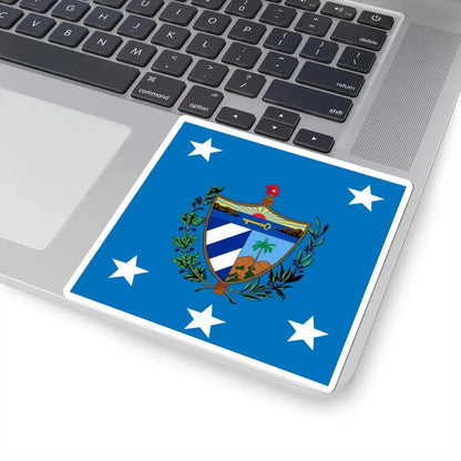 Standard of the President of Cuba 1929-1959 (Cuba) STICKER Vinyl Kiss-Cut Decal - The Sticker Space
