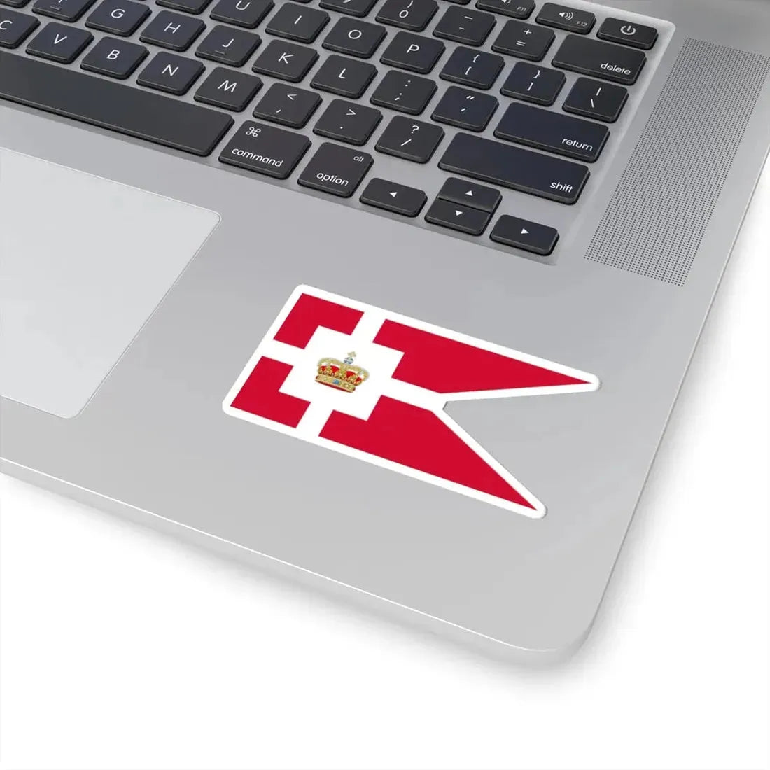 Standard of the Royal House of Denmark (Denmark) STICKER Vinyl Kiss-Cut Decal - The Sticker Space