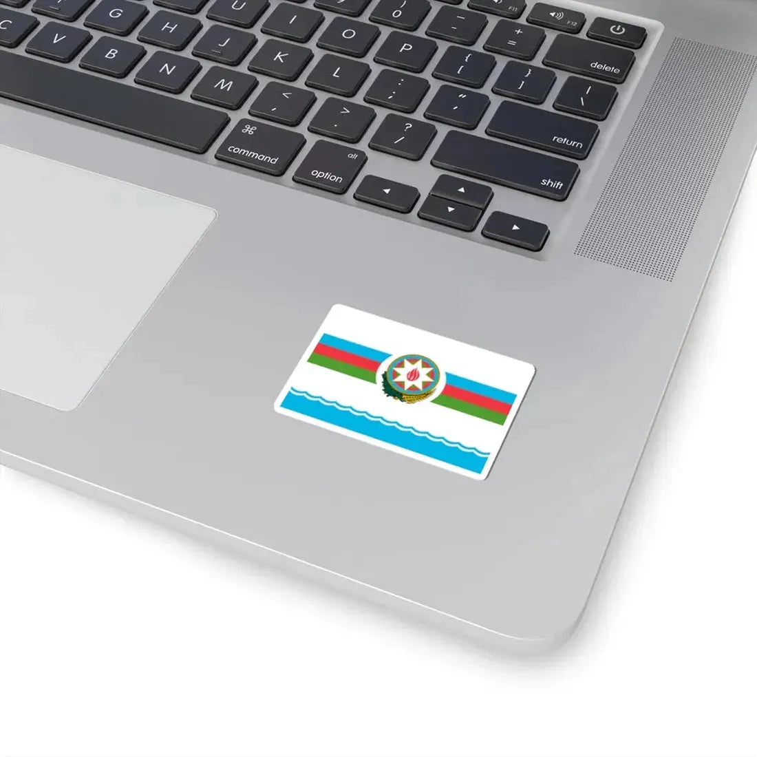 Standard of the Supreme Commander of the Armed Forces of Azerbaijan (Azerbaijan) STICKER Vinyl Kiss-Cut Decal - The Sticker Space
