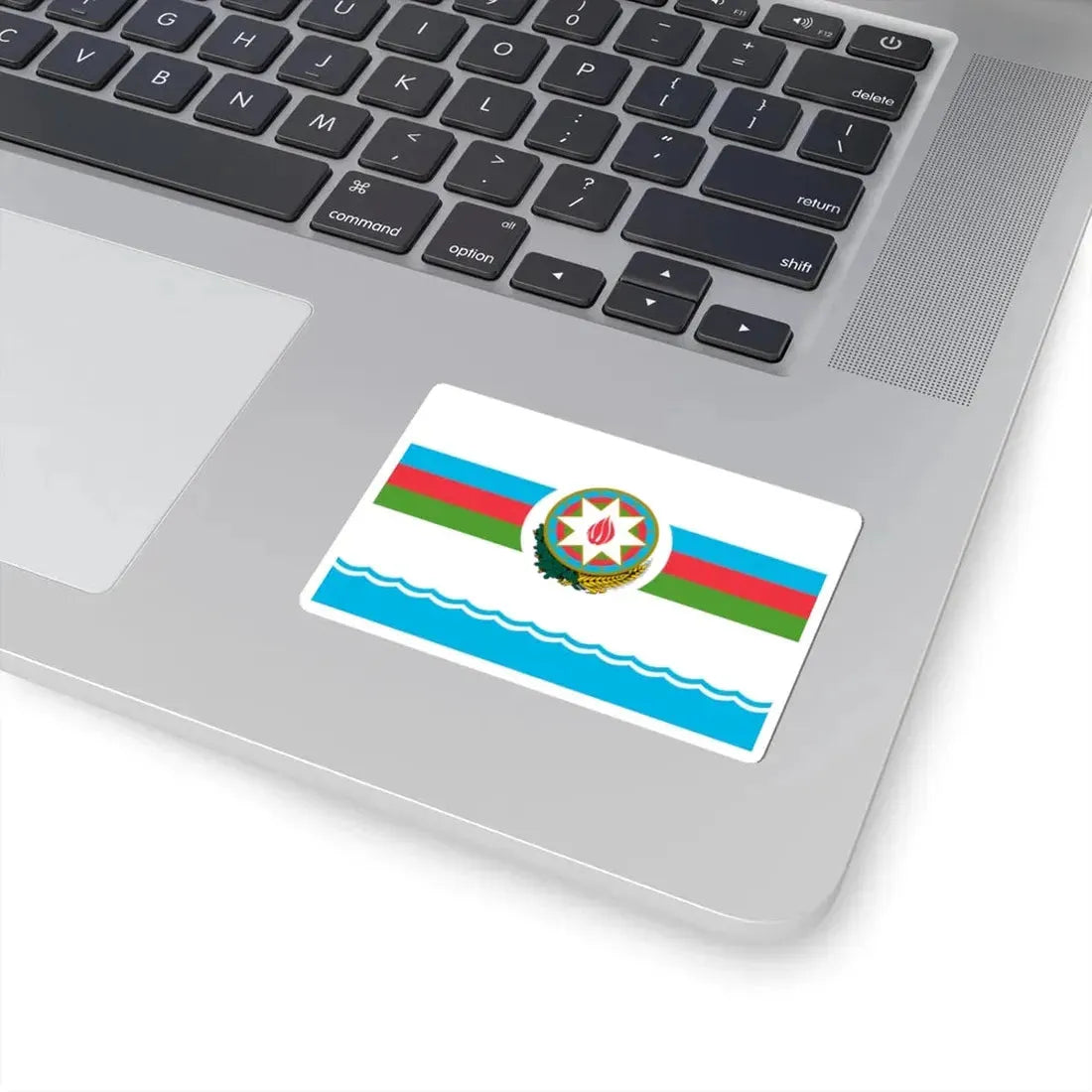 Standard of the Supreme Commander of the Armed Forces of Azerbaijan (Azerbaijan) STICKER Vinyl Kiss-Cut Decal - The Sticker Space