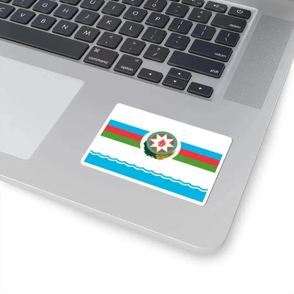 Standard of the Supreme Commander of the Armed Forces of Azerbaijan (Azerbaijan) STICKER Vinyl Kiss-Cut Decal - The Sticker Space