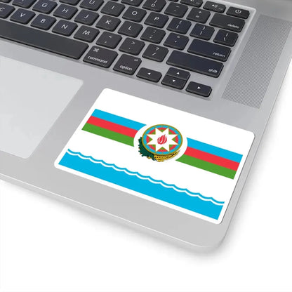 Standard of the Supreme Commander of the Armed Forces of Azerbaijan (Azerbaijan) STICKER Vinyl Kiss-Cut Decal - The Sticker Space