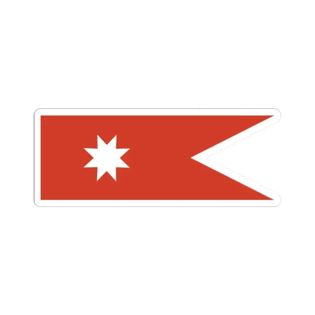 Standard of the Toqui (Chile) STICKER Vinyl Kiss-Cut Decal 2 Inch White - The Sticker Space