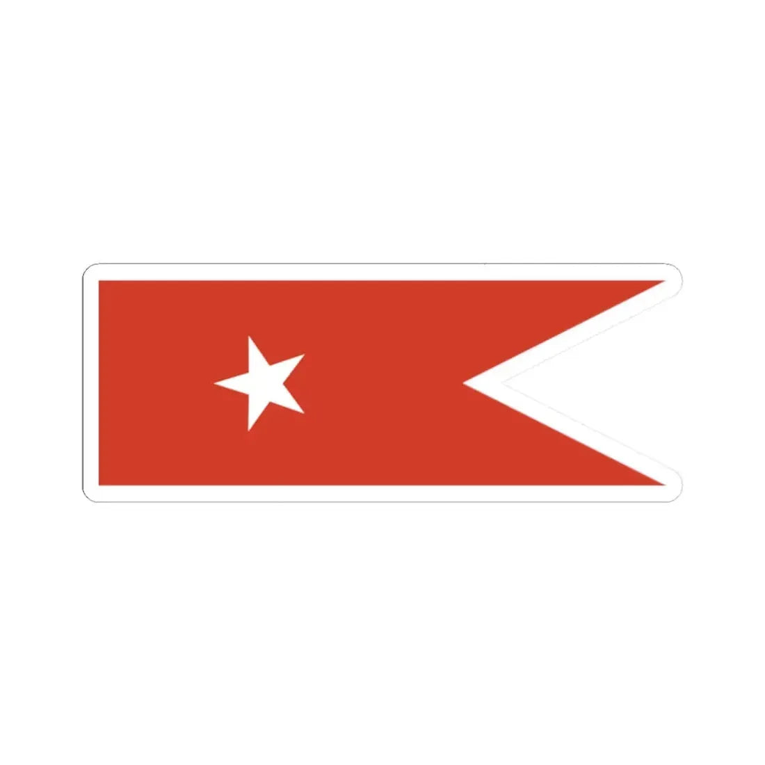 Standard of the Toqui Variant (Chile) STICKER Vinyl Kiss-Cut Decal 2 Inch White - The Sticker Space