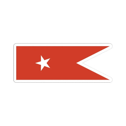 Standard of the Toqui Variant (Chile) STICKER Vinyl Kiss-Cut Decal 3 Inch White - The Sticker Space