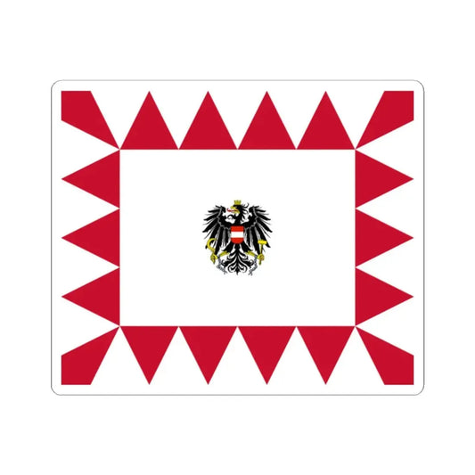 Stander General Austria (Austria) STICKER Vinyl Kiss-Cut Decal 2 Inch White - The Sticker Space