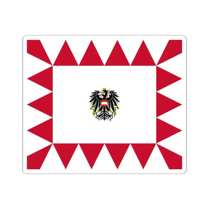 Stander General Austria (Austria) STICKER Vinyl Kiss-Cut Decal 4 Inch White - The Sticker Space