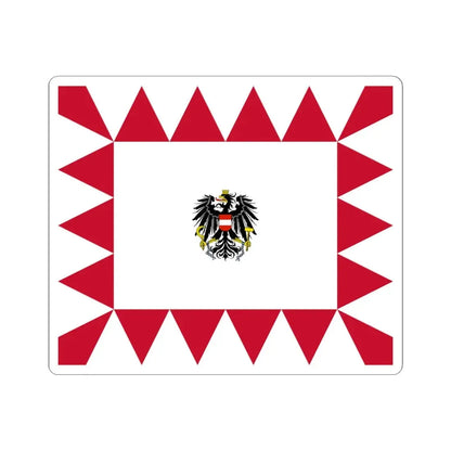 Stander General Austria (Austria) STICKER Vinyl Kiss-Cut Decal 6 Inch White - The Sticker Space