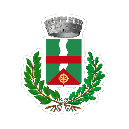 Stanghella-Stemma (Italy) (Coat of Arms) STICKER Vinyl Kiss-Cut Decal 6 Inch White - The Sticker Space