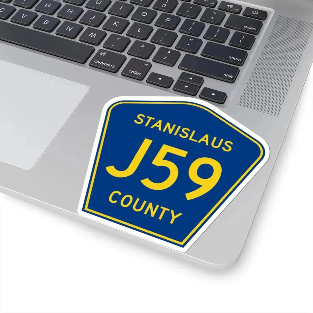 Stanislaus County J59 (California) (Road Sign) STICKER Vinyl Kiss-Cut Decal - The Sticker Space