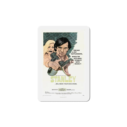 Stanley 1972 Movie Poster Die-Cut Magnet-5 Inch-The Sticker Space