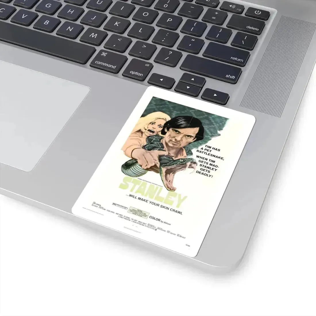 Stanley 1972 Movie Poster - STICKER Vinyl Kiss-Cut Decal - The Sticker Space