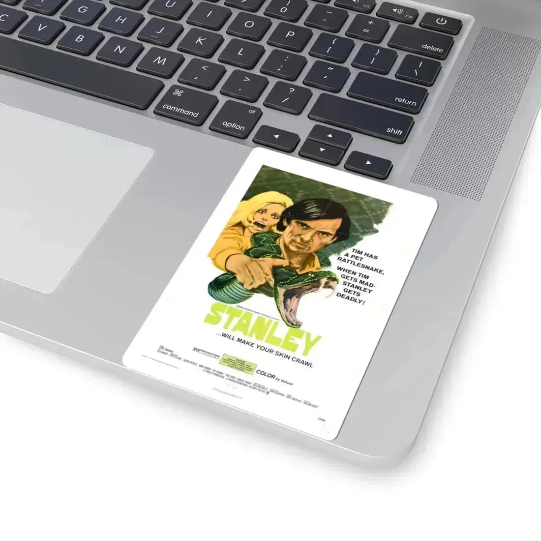 STANLEY 1972 Movie Poster - STICKER Vinyl Kiss-Cut Decal - The Sticker Space