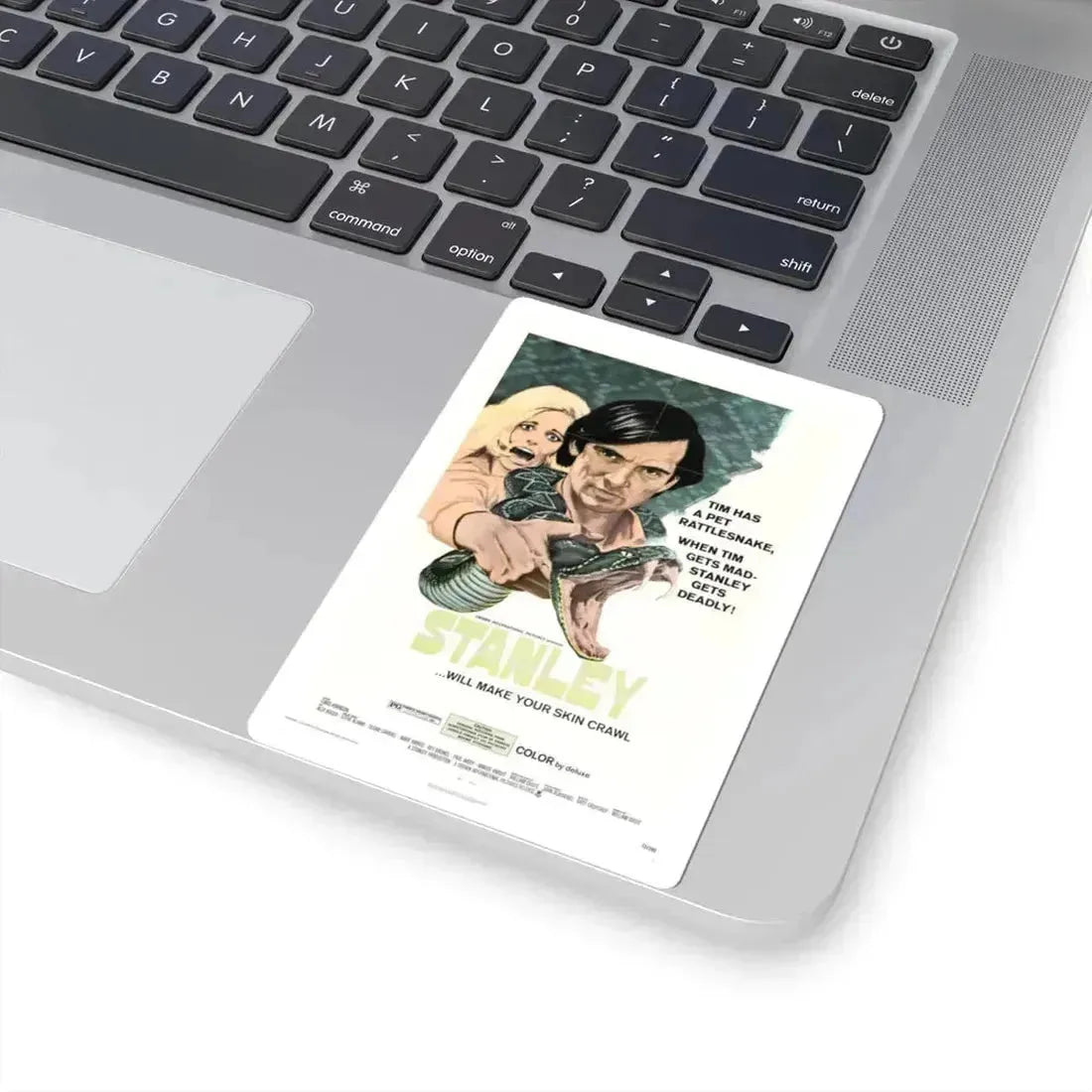 Stanley 1972 Movie Poster - STICKER Vinyl Kiss-Cut Decal - The Sticker Space