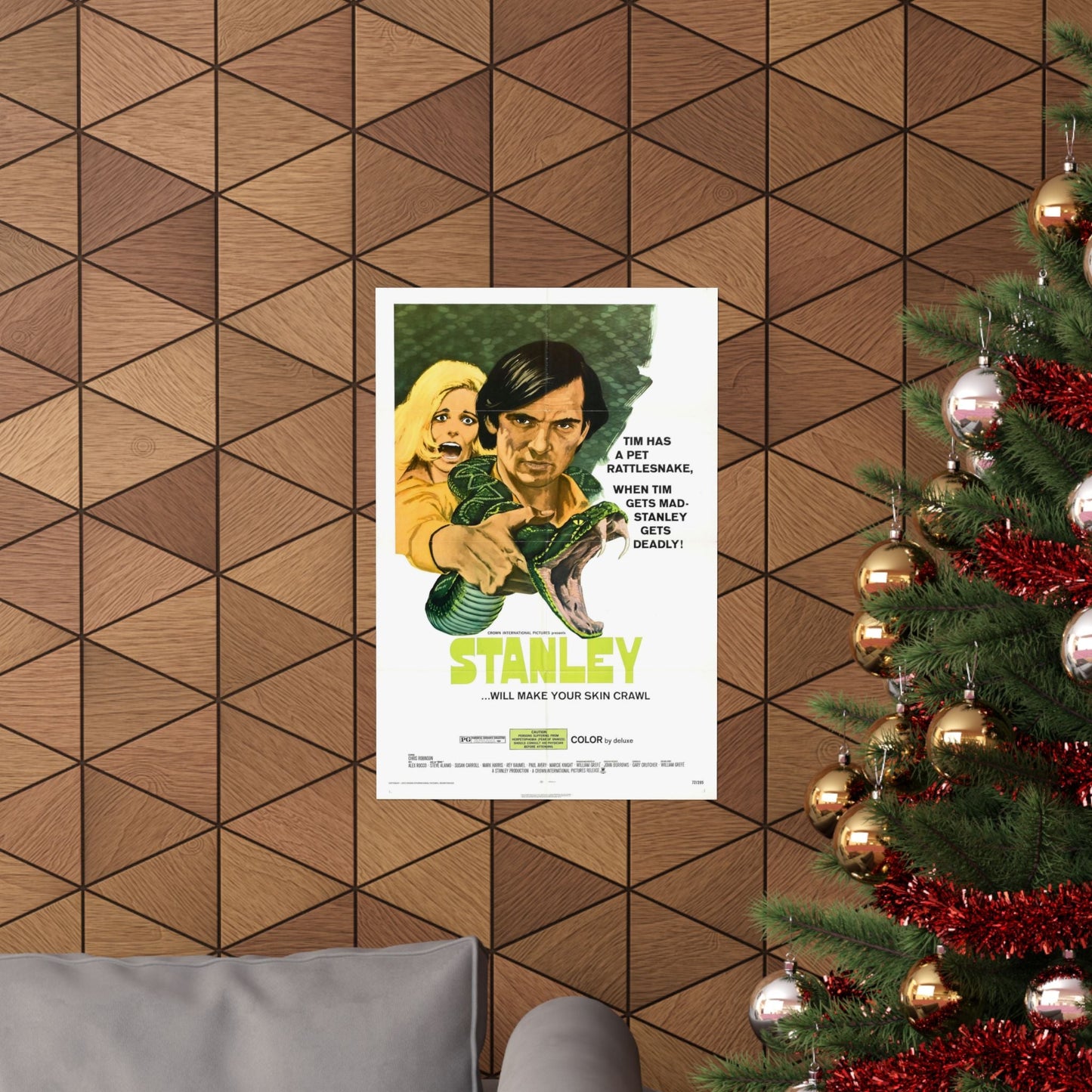 STANLEY 1972 - Paper Movie Poster-The Sticker Space