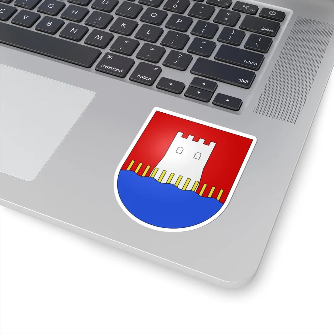 Stansstad-coat of arms (Switzerland) (Coat of Arms) STICKER Vinyl Kiss-Cut Decal - The Sticker Space