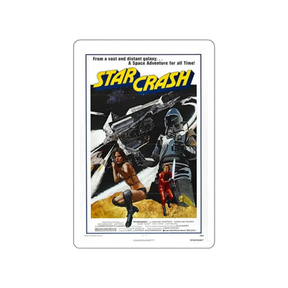 STAR CRASH (2) 1978 Movie Poster STICKER Vinyl Die-Cut Decal 3 Inch - The Sticker Space
