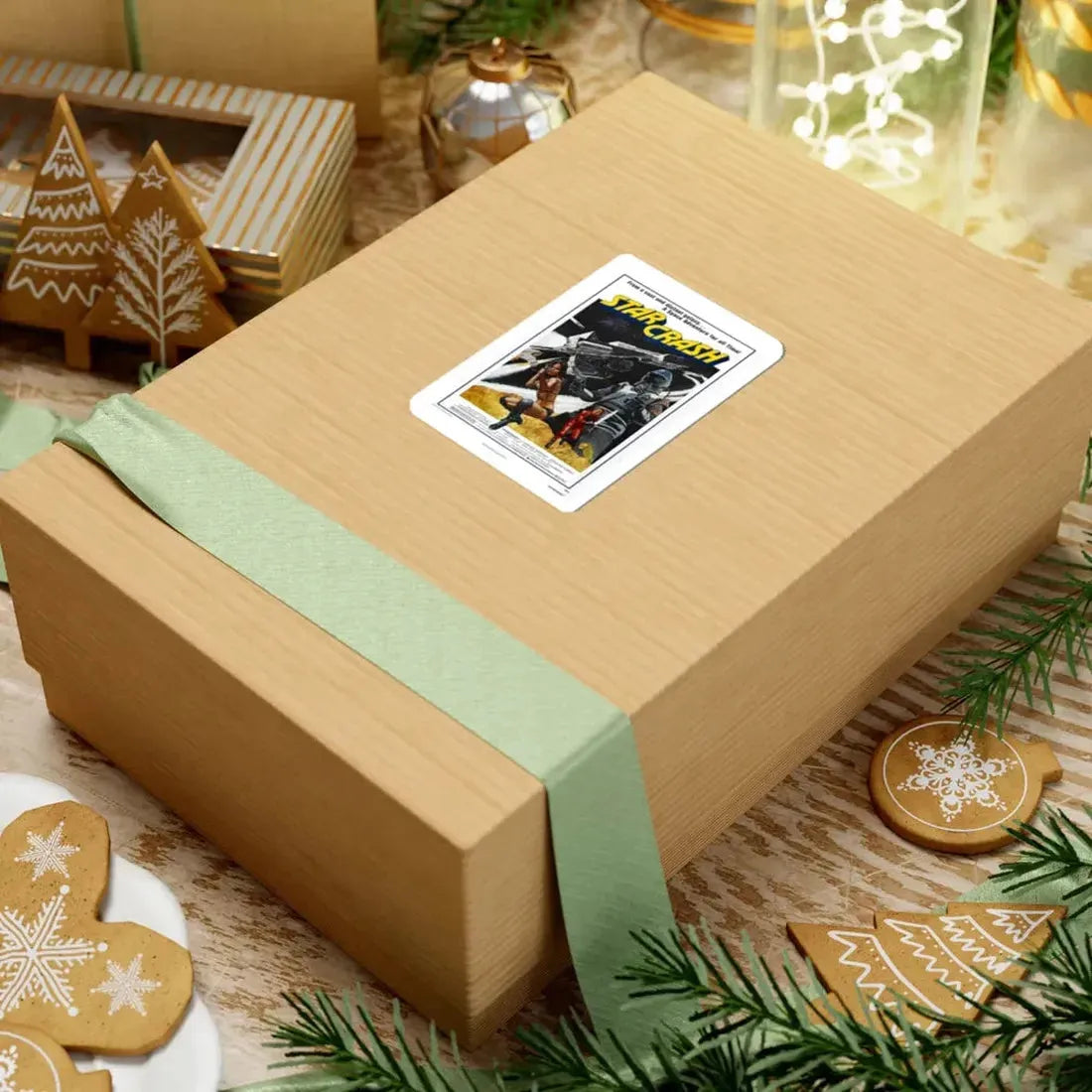 STAR CRASH (2) 1978 Movie Poster - STICKER Vinyl Kiss-Cut Decal - The Sticker Space