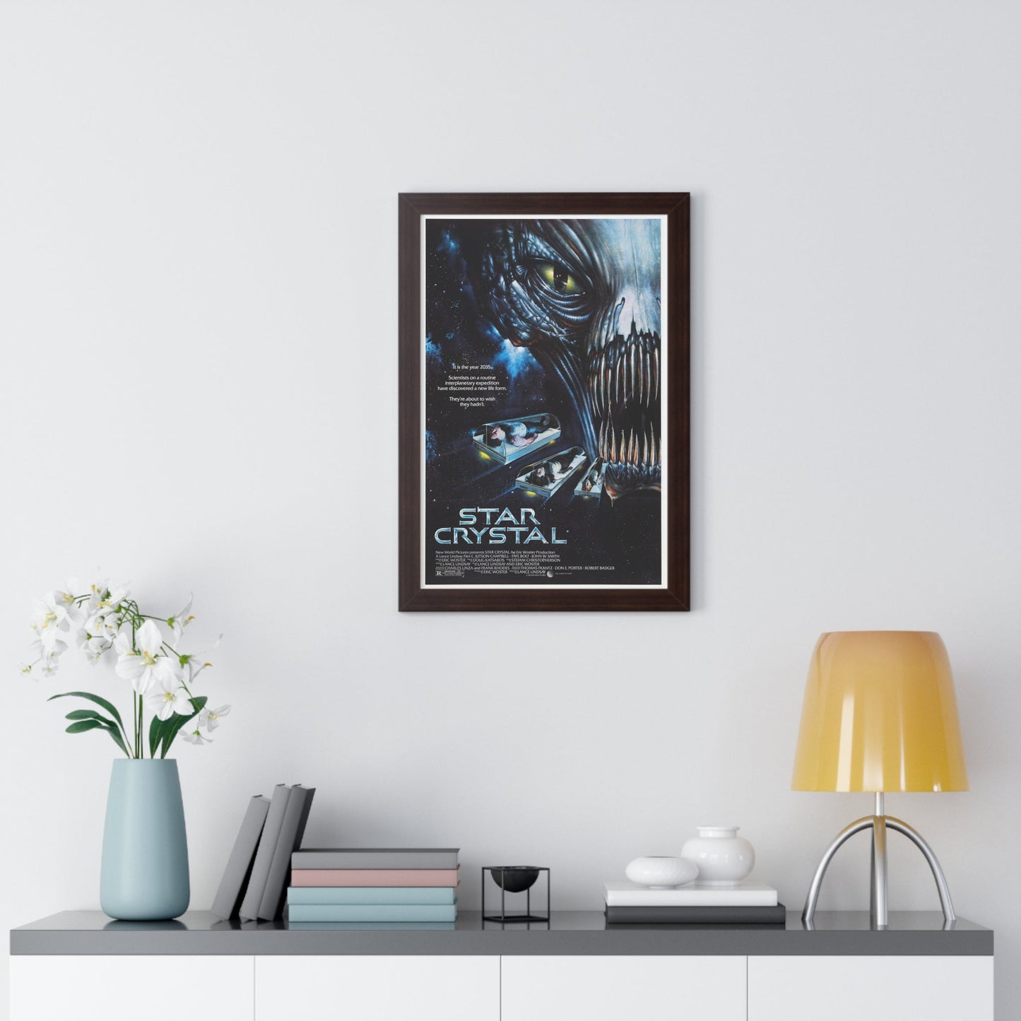 STAR CRYSTAL 1986 - Framed Movie Poster-The Sticker Space