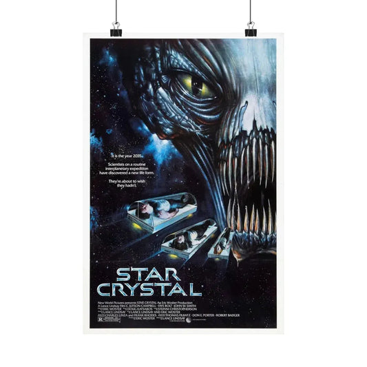 STAR CRYSTAL 1986 - Paper Movie Poster 12″ x 18″ Matte - The Sticker Space