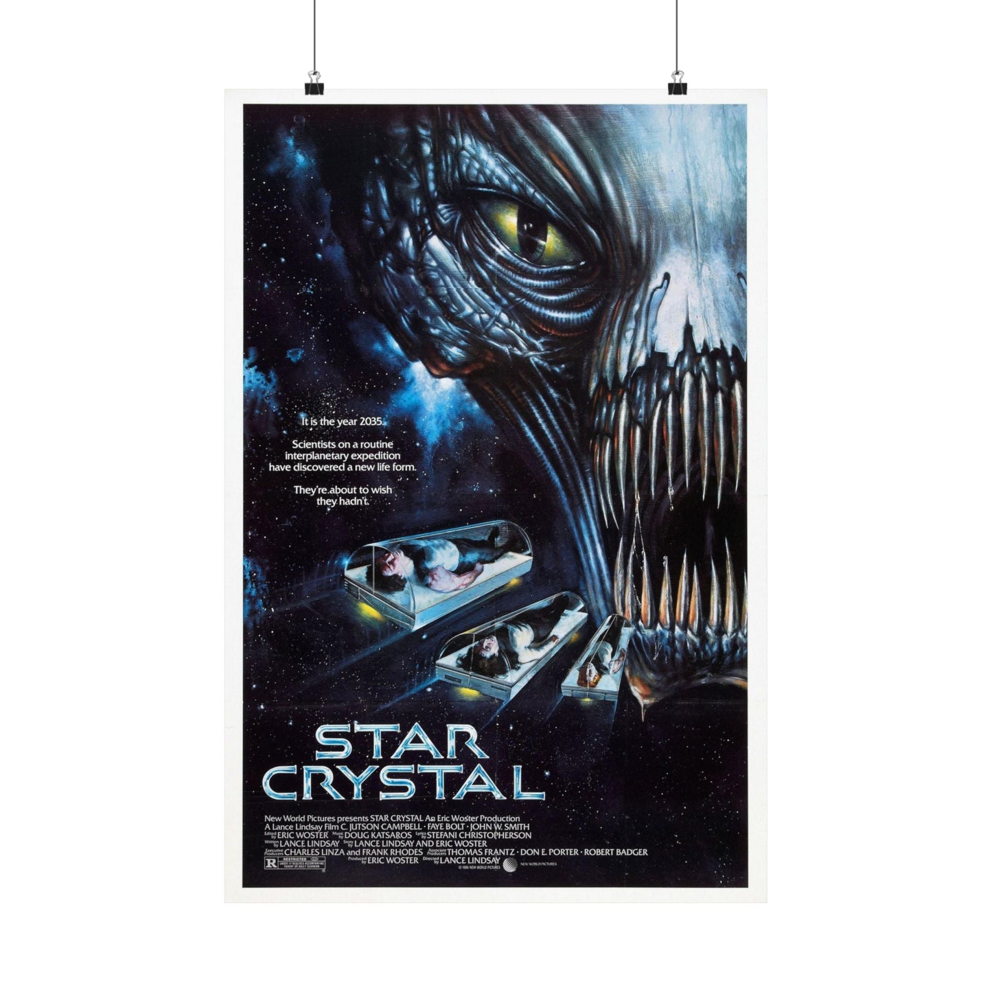 STAR CRYSTAL 1986 - Paper Movie Poster-20″ x 30″-The Sticker Space