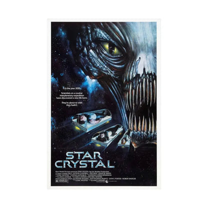 STAR CRYSTAL 1986 - Paper Movie Poster - The Sticker Space