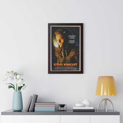 STAR KNIGHT 1985 - Framed Movie Poster-The Sticker Space