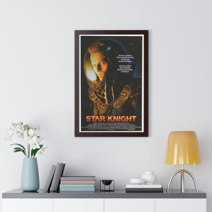 STAR KNIGHT 1985 - Framed Movie Poster-The Sticker Space