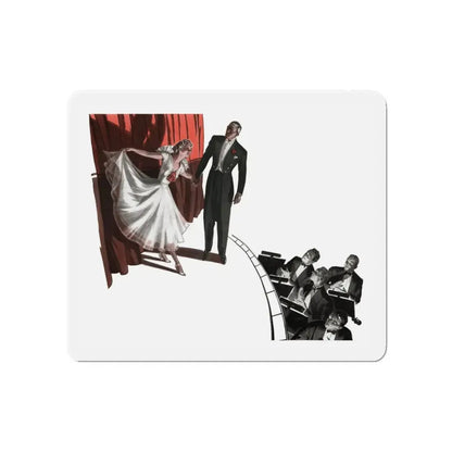 Star Rising (2), Cosmopolitan, August 1937 (Magazine Illustration) Refrigerator Magnet 5 Inch Die-Cut - The Sticker Space