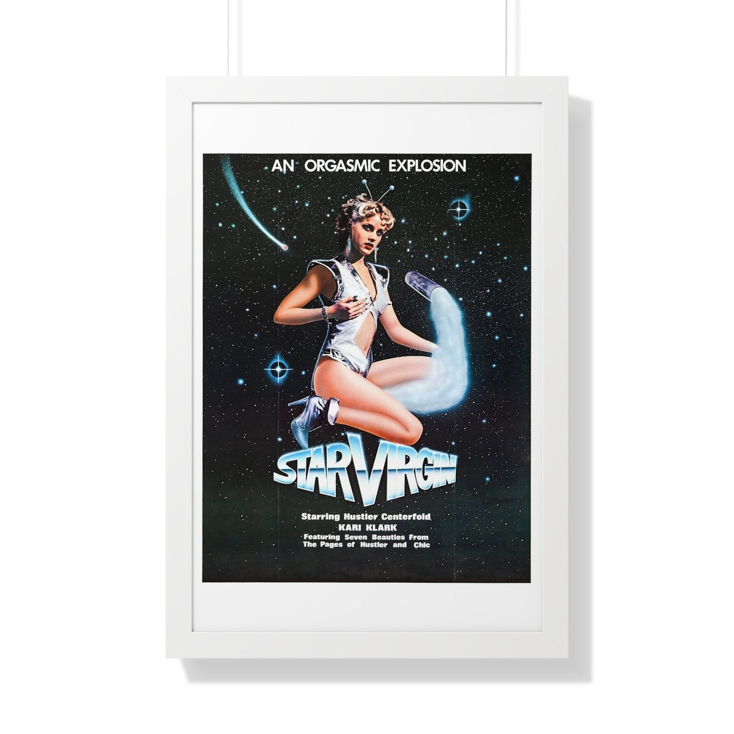 STAR VIRGIN 1979 - Framed Movie Poster-20" x 30"-The Sticker Space