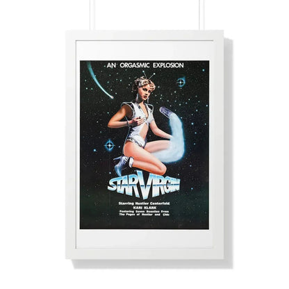 STAR VIRGIN 1979 - Framed Movie Poster 20" x 30" White - The Sticker Space